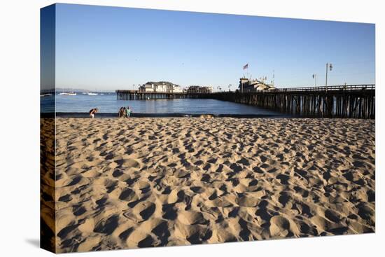 Beach and Stearns Wharf-Stuart-Premier Image Canvas