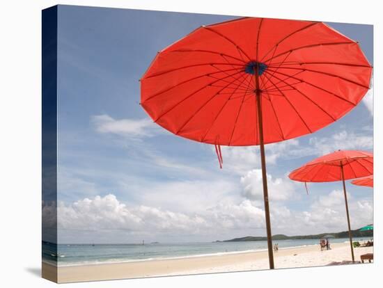 Beach and Tourists, Samed Island, Rayong, Thailand-Gavriel Jecan-Premier Image Canvas