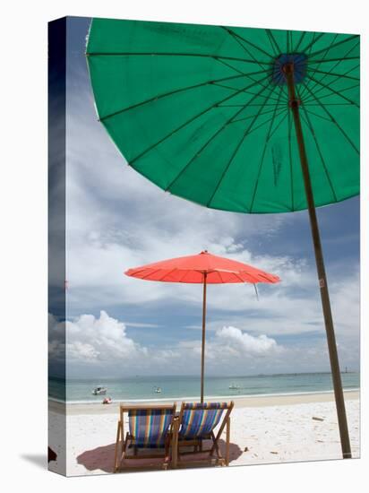 Beach and Tourists, Samed Island, Rayong, Thailand-Gavriel Jecan-Premier Image Canvas