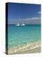 Beach at Grace Bay, Providenciales Island, Turks and Caicos, Caribbean-Walter Bibikow-Premier Image Canvas