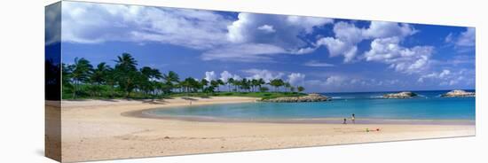 Beach at Ko Olina Resort Oahu Hawaii USA-null-Stretched Canvas