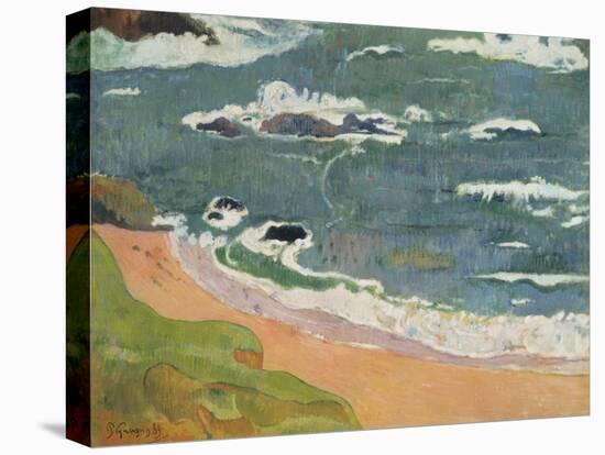 Beach at Le Pouldu, 1889-Paul Gauguin-Premier Image Canvas