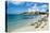 Beach at Maho Bay, Sint Maarten, West Indies, Caribbean, Central America-Michael Runkel-Premier Image Canvas
