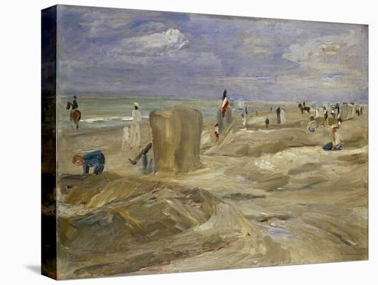 Beach at Noordwijk-Max Liebermann-Premier Image Canvas