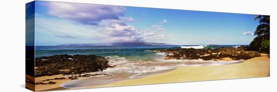 Beach at North Shore, Maui, Hawaii, USA-null-Premier Image Canvas