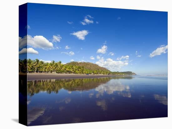 Beach at Playa Sihuapilapa, Pacific Coast, El Salvador, Central America-Christian Kober-Premier Image Canvas