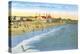 Beach at Santa Cruz-null-Stretched Canvas