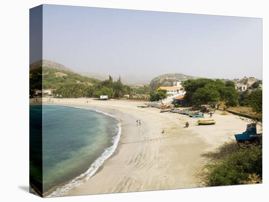 Beach at Tarrafal, Santiago, Cape Verde Islands, Africa-R H Productions-Premier Image Canvas