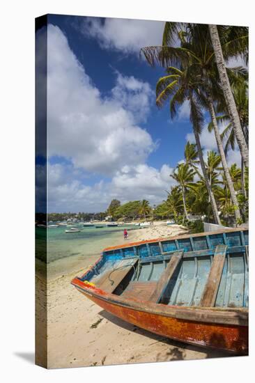 Beach at Trou D'Eau Douce, Flacq, East Coast, Mauritius-Jon Arnold-Premier Image Canvas