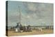 Beach at Trouville, 1864-5-Eugene Louis Boudin-Premier Image Canvas