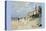 Beach at Trouville-Claude Monet-Stretched Canvas