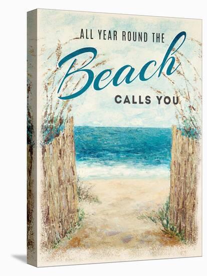 Beach Calls You-Ann Marie Coolick-Stretched Canvas