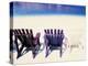 Beach Chairs, Curacao, Caribbean-Michele Westmorland-Premier Image Canvas