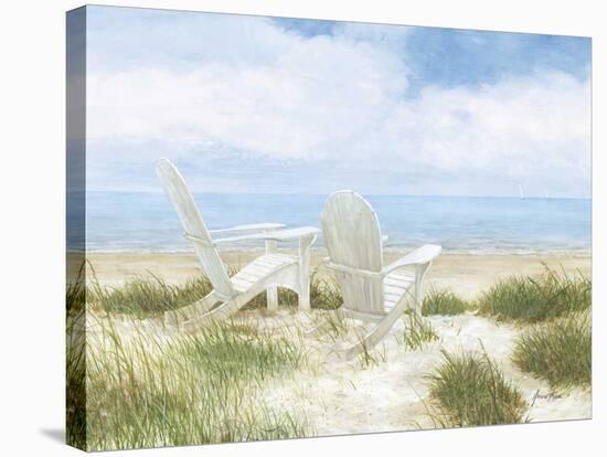 Beach Chairs-Arnie Fisk-Stretched Canvas