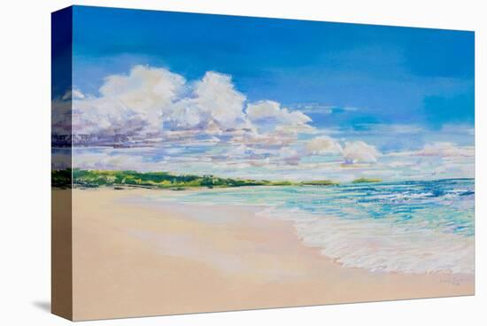 Beach Clouds-null-Stretched Canvas