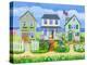 Beach Cottages-Geraldine Aikman-Premier Image Canvas