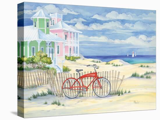 Beach Cruiser Cottage I-Paul Brent-Stretched Canvas