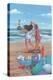 Beach Dance-Peter Adderley-Stretched Canvas
