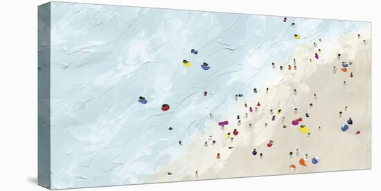 Beach Day - Shore-Kristine Hegre-Stretched Canvas