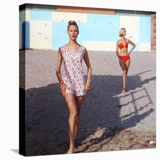 Beach Fashions-Gordon Parks-Premier Image Canvas