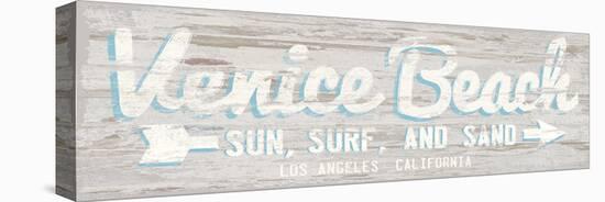 Beach Fun II-The Vintage Collection-Stretched Canvas