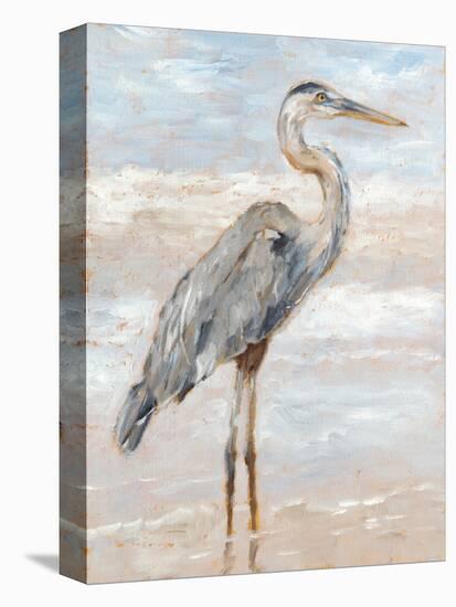 Beach Heron I-Ethan Harper-Stretched Canvas