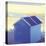 Beach Hut - Calm-Bill Philip-Stretched Canvas