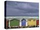 Beach Huts, Muizenberg, Cape Peninsula, South Africa, Africa-Steve & Ann Toon-Premier Image Canvas