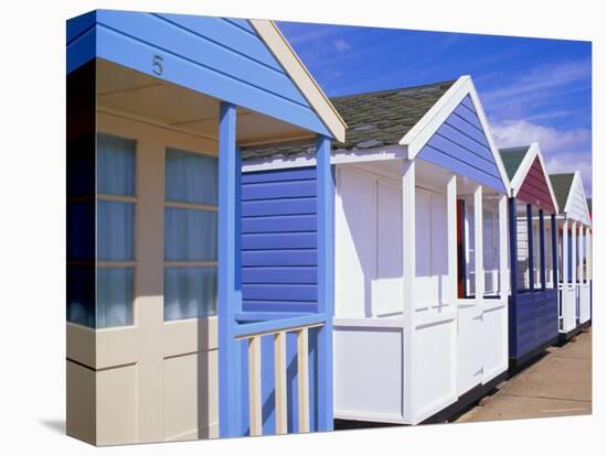 Beach Huts, Southwold, Suffolk, England-Amanda Hall-Premier Image Canvas