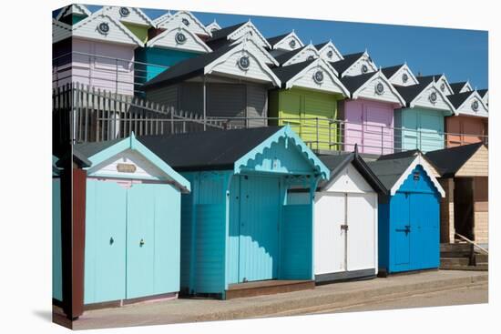 Beach huts, Walton-on-the-Naze, Essex, England, United Kingdom, Europe-Ethel Davies-Premier Image Canvas