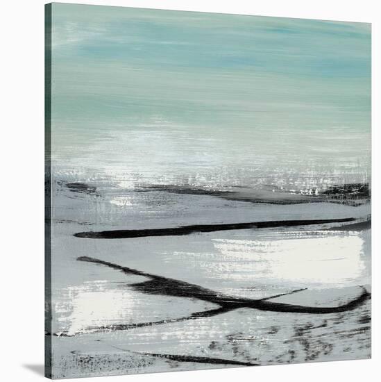 Beach II-Heather Mcalpine-Stretched Canvas