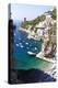 Beach in a Cove, Praiano, Amalfi Coast, Italy-George Oze-Premier Image Canvas