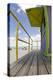 Beach Lifeguard Tower '12 St', in Art Deco Style, Miami South Beach-Axel Schmies-Premier Image Canvas
