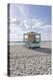 Beach Lifeguard Tower '14 St', Typical Art Deco Design, Miami South Beach-Axel Schmies-Premier Image Canvas