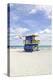 Beach Lifeguard Tower '35 St', Atlantic Ocean, Miami South Beach, Florida, Usa-Axel Schmies-Premier Image Canvas