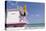 Beach Lifeguard Tower '83 St', Atlantic Ocean, Miami South Beach, Florida, Usa-Axel Schmies-Premier Image Canvas
