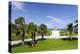 Beach Lifeguard Tower 'Jetty', Bicycle Rental Station in South Point Park, Florida-Axel Schmies-Premier Image Canvas