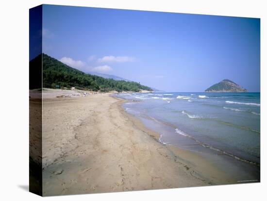 Beach, Limnos (Lemnos), Aegean Islands, Greek Islands, Greece-Oliviero Olivieri-Premier Image Canvas