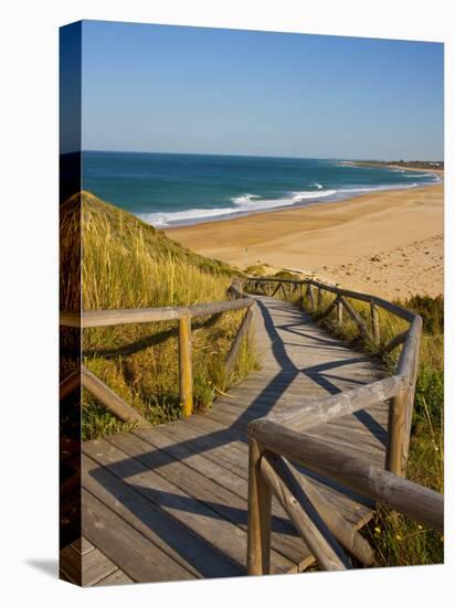 Beach Los CaOs De Meca, Cadiz, Andalusia, Spain-Carlos Sánchez Pereyra-Premier Image Canvas