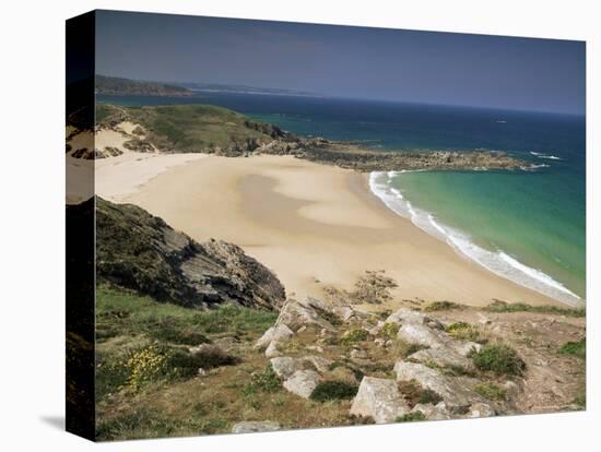 Beach Near Cap Frehel, Emerald Coast, Brittany, France-Michael Busselle-Premier Image Canvas