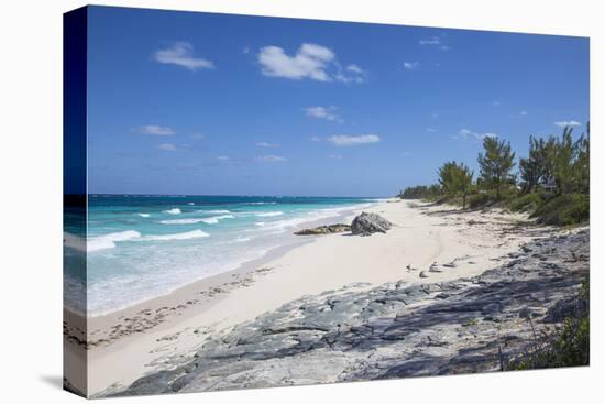 Beach near Nippers Bar, Great Guana Cay, Abaco Islands, Bahamas, West Indies, Central America-Jane Sweeney-Premier Image Canvas