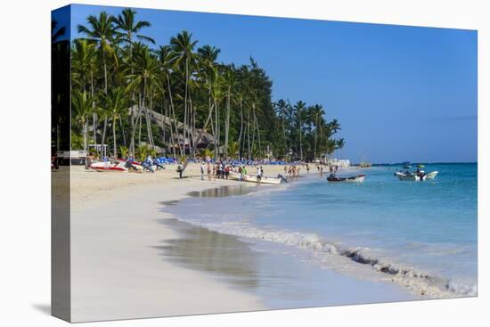 Beach of Bavaro, Punta Cana, Dominican Republic, West Indies, Caribbean, Central America-Michael-Premier Image Canvas