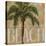 Beach Palm - Mini-Todd Williams-Stretched Canvas