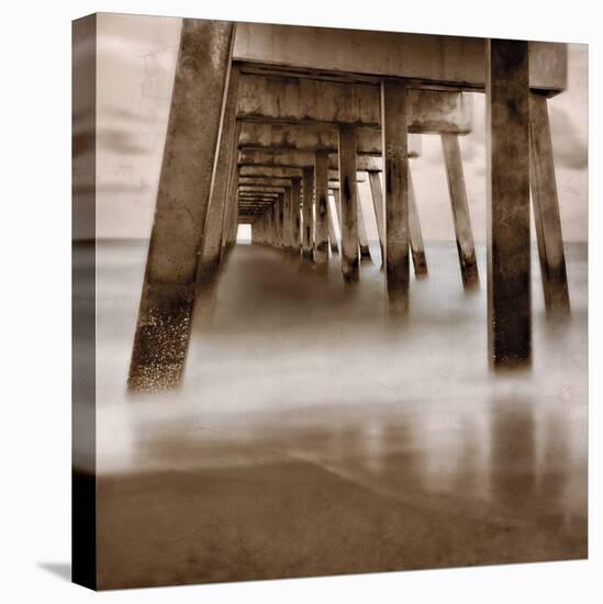 Beach Pier-null-Stretched Canvas