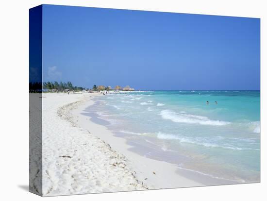 Beach, Playa Del Carmen, Yucatan, Mexico, North America-John Miller-Premier Image Canvas