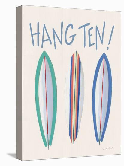 Beach Ride Hang Ten XIII-James Wiens-Stretched Canvas