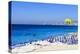 Beach Scene, Nice, Alpes Maritimes-Amanda Hall-Premier Image Canvas