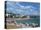 Beach Scene, Opatija, Croatia-Peter Thompson-Premier Image Canvas