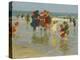 Beach Scene. Strandszene-Edward Henry Potthast-Premier Image Canvas