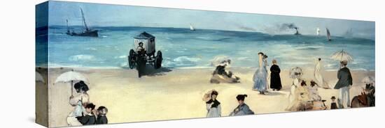 Beach Scene-Edouard Manet-Premier Image Canvas